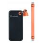 Verbatim 32418 Pocket SSD, 256 GB, USB Type-C, USB 3.2 Gen 2, 1000 MB/s, Μαύρο/Πορτοκαλί