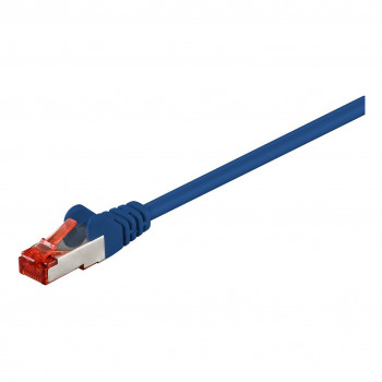 Goobay CAT 6 S/FTP CU 3m μπλε