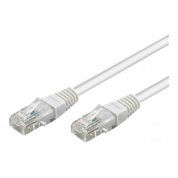 Goobay CAT 6 U/UTP CCA 5m Λευκό