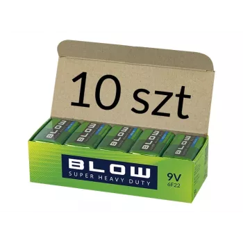 Μπαταρία 9V 6F22 Super Heavy Duty 10 τεμ.