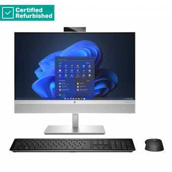 RENEW SILVER HP Elite 840 G9 AIO All-In-One 24 - i5-14600, 8GB, 256GB SSD, 23,8 inch FHD Non-Touch AG, ρυθμιζόμενου ύψους, Win 11 Pro, 1 έτος