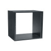 Vaddio Middle Atlantic BRK12 - Ερμάριο - μαύρο - 12U - 48,3 cm (19 ίντσες)