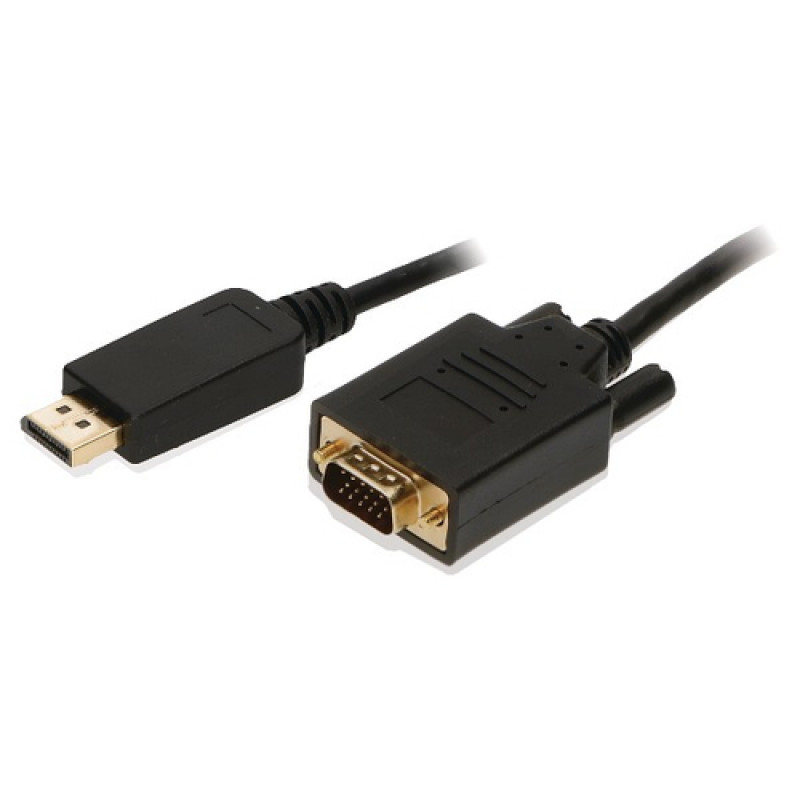 2-POWER Καλώδιο HDMI-σε-VGA - 2 μέτρα - Καλώδιο - Ήχος/Πολυμέσα