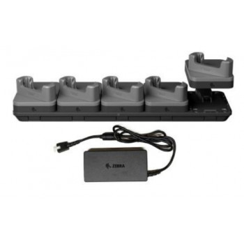 Zebra Σταθμός φόρτισης φορητής συσκευής - για συσκευές χωρίς ανθεκτικές θήκες - Θύρες εξόδου: 5 - 48,3 cm (19 ίντσες)