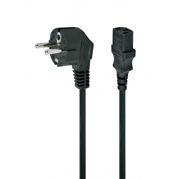 Καλώδιο τροφοδοσίας 220V – 1,8 m, υποδοχή θηλυκή C13 (για υπολογιστές, οθόνες)