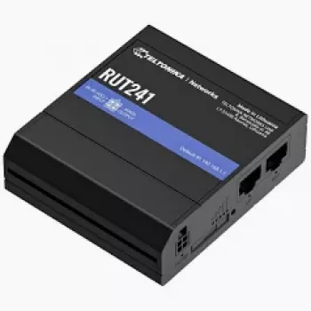 Teltonika RUT241 Βιομηχανικός δρομολογητής 4G LTE Wi-Fi - Έκδοση 3 Global με - WLAN - 0,1 Gbps