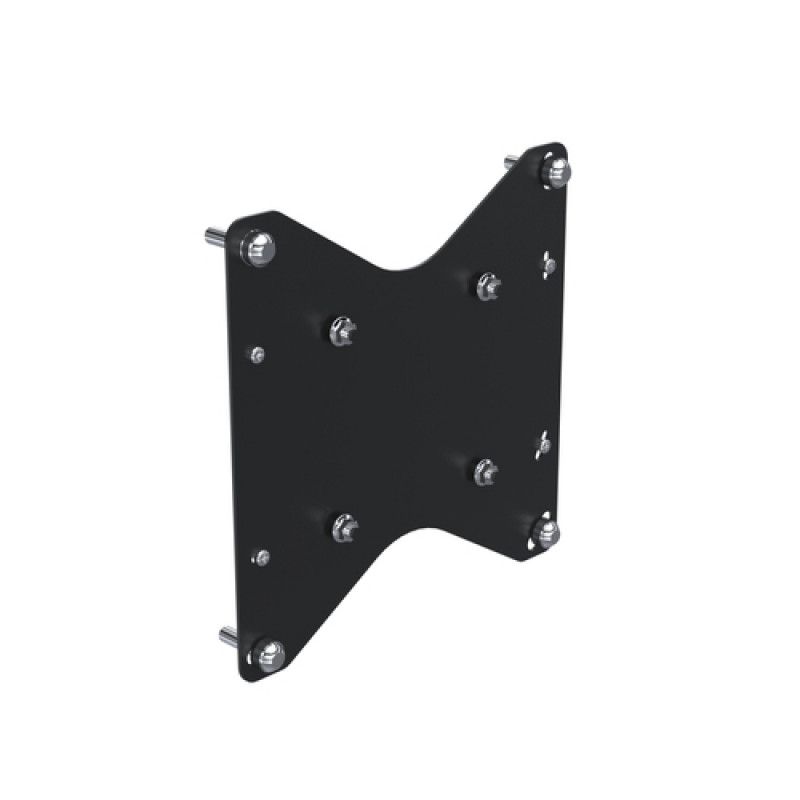 Ergonomic Solutions Hook & Rail VESA 100 σε 200 Προσαρμογέας - μαύρο
