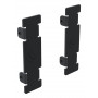 Ergonomic Solutions Hook & Rail Σετ ακροφυσίων - μαύρο