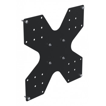 Ergonomic Solutions Hook & Rail VESA 100 σε 200/300/400 Προσαρμογέας - μαύρο