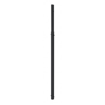 Ergonomic Solutions Hook & Rail προέκταση στύλου 1450mm - μαύρο