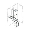 Vaddio Middle Atlantic TRACKL - Σετ οριζοντίωσης ράγας rack
