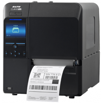 SATO CL4NX Plus - Άμεση θερμική/θερμική μεταφορά - Εκτυπωτής POS - 203 x 203 DPI - 14 ips - 355 mm/s - 0,06 - 0,268 mm (WWCLP102ZWANEU)