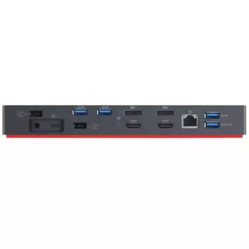 Thunderbolt 3 Dock Gen 2 Ανακατασκευασμένο (μαύρο, HDMI, DisplayPort, USB, Thunderbolt 3)