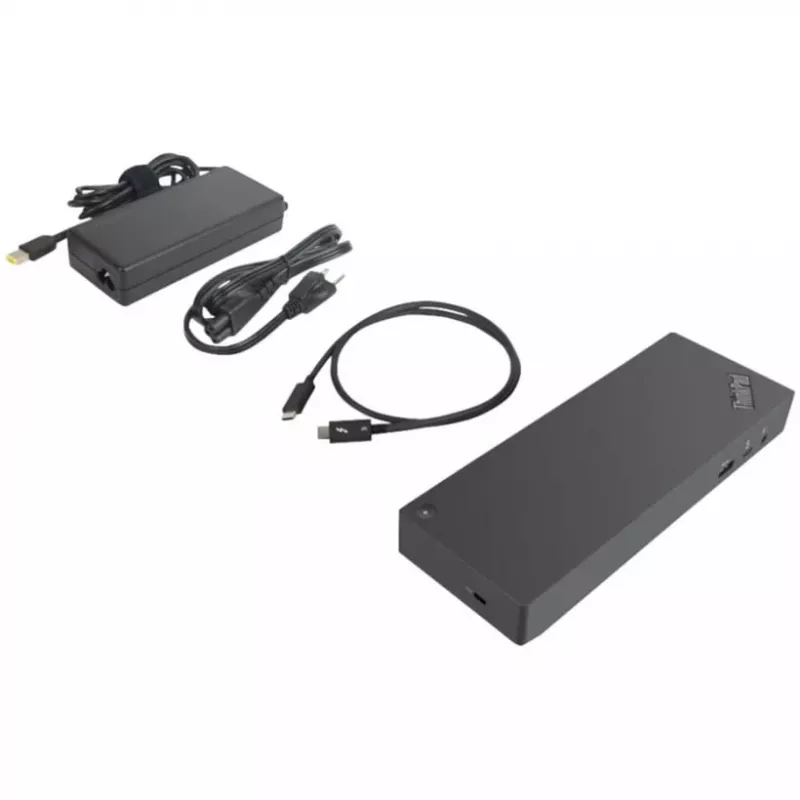 Thunderbolt 3 Dock Gen 2 Ανακατασκευασμένο (μαύρο, HDMI, DisplayPort, USB, Thunderbolt 3)