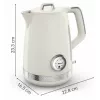Tefal Soleil KO355AE0 Ηλεκτρικός βραστήρας 1,7 L 2400 W Λευκό