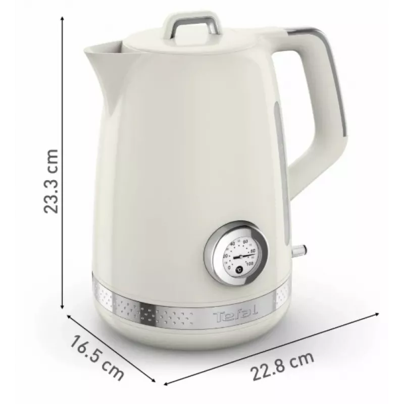 Tefal Soleil KO355AE0 Ηλεκτρικός βραστήρας 1,7 L 2400 W Λευκό