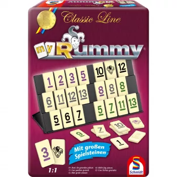 Schmidt Spiele Classic Line MyRummy σε μεταλλικό κουτί