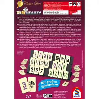 Schmidt Spiele Classic Line MyRummy σε μεταλλικό κουτί