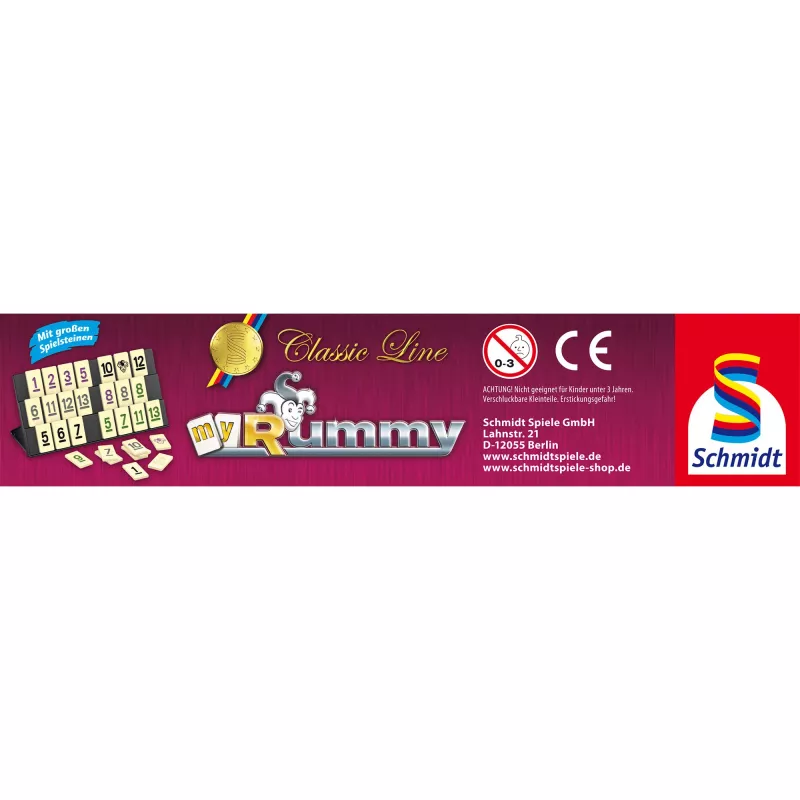 Schmidt Spiele Classic Line MyRummy σε μεταλλικό κουτί
