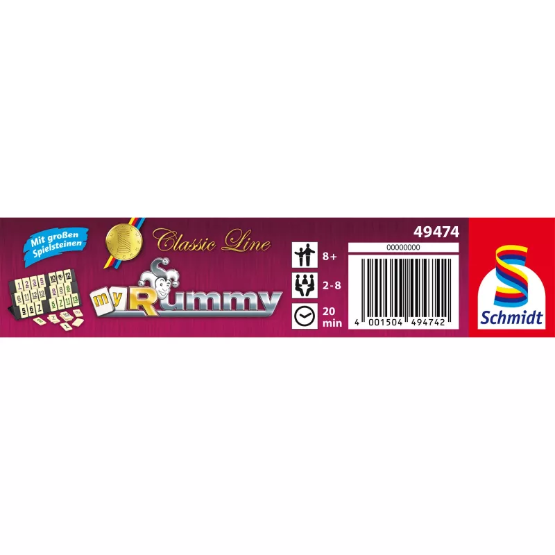 Schmidt Spiele Classic Line MyRummy σε μεταλλικό κουτί
