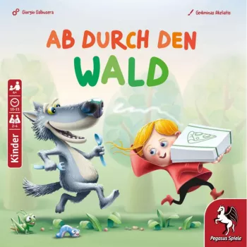 PEGASUS Ab durch den Wald - Περιπέτεια στο δάσος Παιχνίδι καρτών για 2-4 παίκτες, από 8 ετών