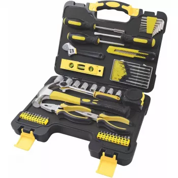 FIELDMANN FDG 5008-53R Σετ 53 τεμ. καρυδακίων και μυτών με καστάνιες 1/4 inch και 1/2 inch, Χάλυβας χρωμίου-βαναδίου, μετρικό