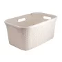 CURVER Καλάθι ρούχων Style 45L 59,2x38x27cm Κρεμ