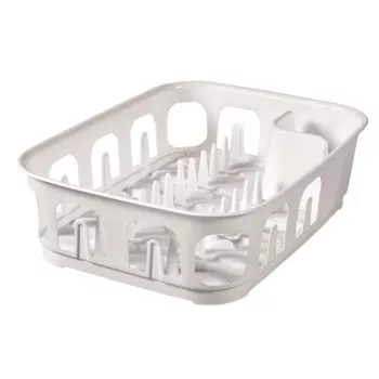 Curver Essentials Σχάρα στραγγίσματος πιάτων 39x29x10,1 cm Λευκό
