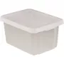 CURVER Essentials Διάφανο κουτί αποθήκευσης 16L με καπάκι, 30x39x21 cm