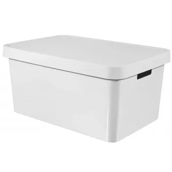 CURVER Infinity Recycled Κουτί αποθήκευσης 45L 56x39x27cm Λευκό