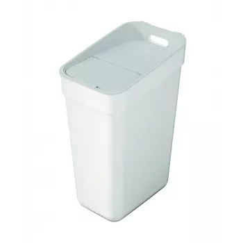 CURVER Ready To Collect Κάδος ανακύκλωσης 30L Λευκό/Ανοιχτό γκρι