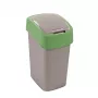 CURVER Flip Bin Κάδος απορριμμάτων 9L Ασημί/Πράσινο