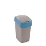 CURVER Deco Flip Bin Κάδος απορριμμάτων 25L Ασημί/Μπλε