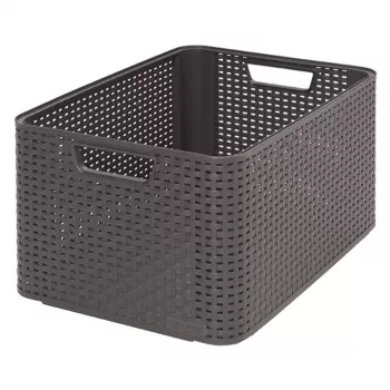 CURVER Style L Κουτί αποθήκευσης 43,6 x 32,6 x 23 cm Σκούρο γκρι