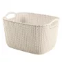 CURVER Καλάθι Knit L Ορθογώνιο 19L 40x30x23cm Λευκό