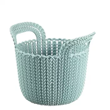CURVER Καλάθι Knit XS Στρογγυλό 3L 23x19x19 cm Μπλε