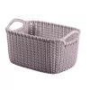 CURVER Knit XS ορθογώνιο καλάθι αποθήκευσης 3L 25x18x14 cm Ανοιχτό λιλά