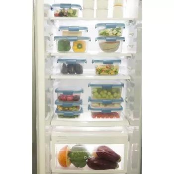 CURVER Smart Eco Fresh ορθογώνιο δοχείο τροφίμων 2L με αεροστεγές πράσινο καπάκι