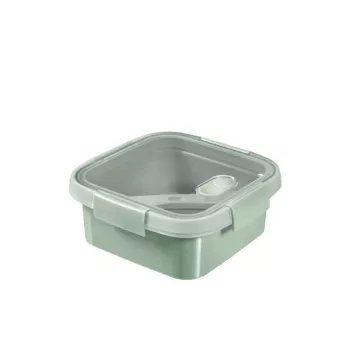CURVER Smart Eco To Go τετράγωνο ταπεράκι φαγητού 0,9L Soft Green