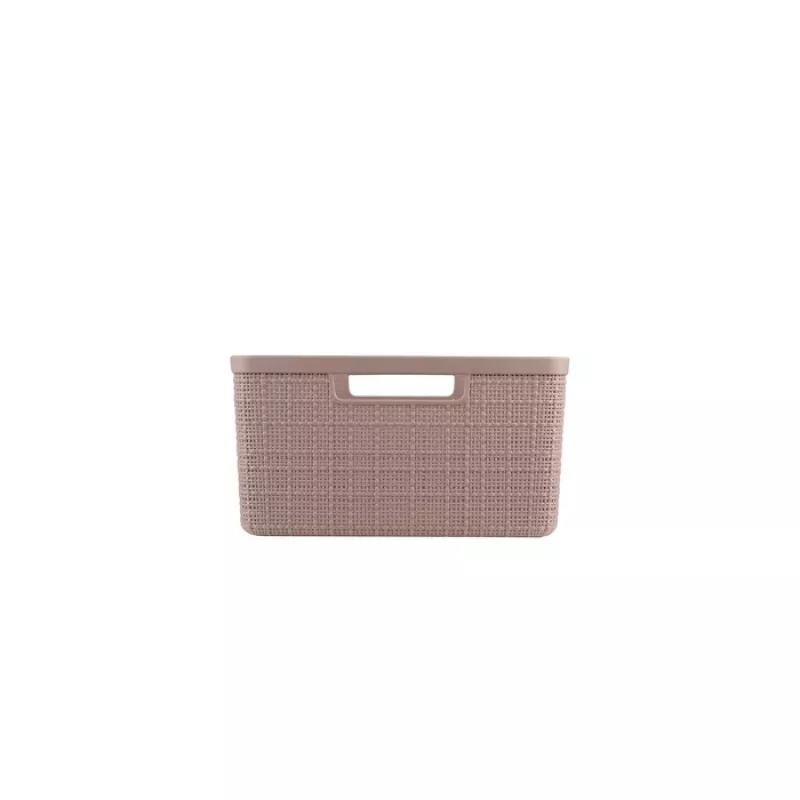 CURVER Καλάθι Jute M 12L 36x28x15cm Ροζ