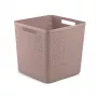 CURVER Καλάθι Jute Τετράγωνο 17L 28x28x27cm Ροζ