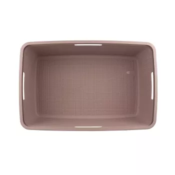 CURVER Καλάθι απλύτων Jute 46L 59x39x26cm Ροζ