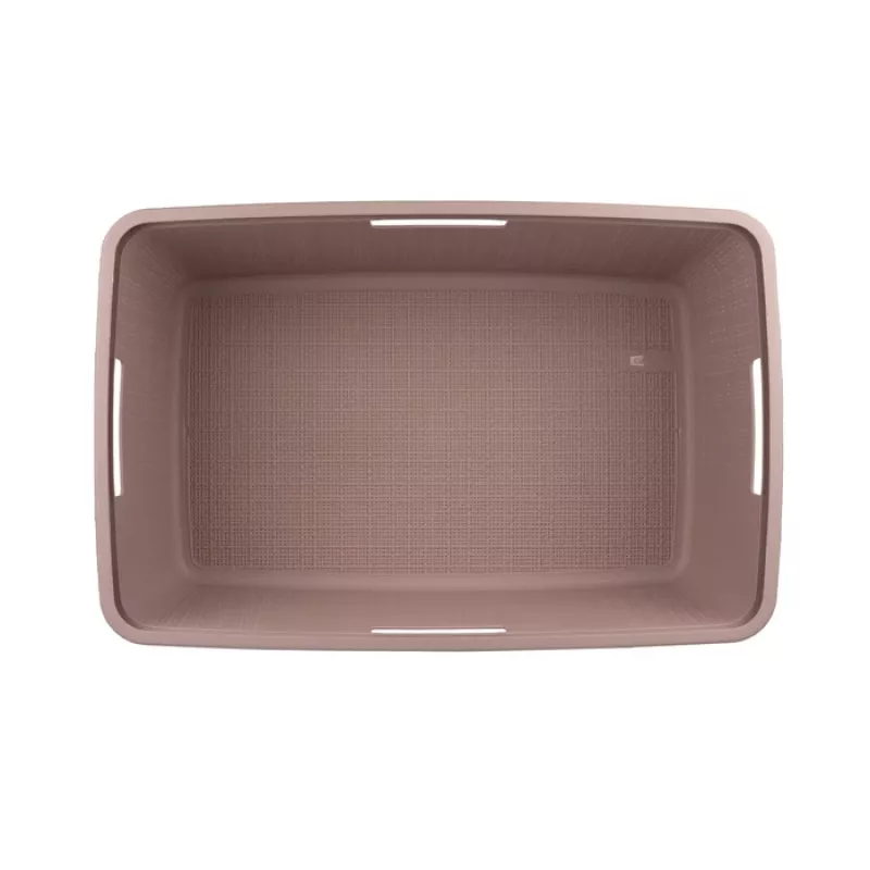 CURVER Καλάθι απλύτων Jute 46L 59x39x26cm Ροζ