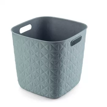 CURVER Καλάθι Softex Square 15L Πετρόλ