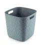CURVER Καλάθι Softex Square 15L Πετρόλ