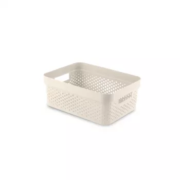 CURVER Infinity Recycled 11L κουτί αποθήκευσης 36x27x14 cm Oasis White