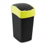 CURVER Flip Bin 25L Κάδος Απορριμμάτων Μαύρο/Κίτρινο