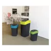 CURVER Flip Bin 25L Κάδος Απορριμμάτων Μαύρο/Κίτρινο