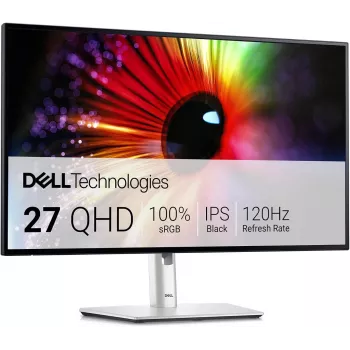 Dell U2724D 27 inch QHD IPS Black οθόνη με USB-C Hub, 120Hz, KVM οθόνη Dell U2724D (ανακατασκευασμένη)