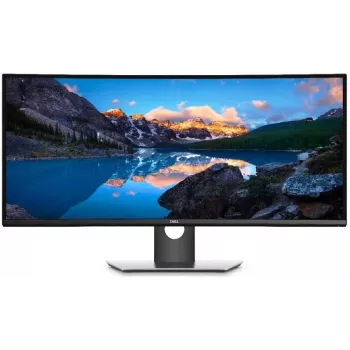 Dell Alienware 34 οθόνη gaming AW3425DWM - 34 inch QD-OLED Curved, UWQHD 3440x1440, 180Hz, 0,03ms, FreeSync Premium Pro, G-Sync Compatible, DisplayHDR True Black 400, HDMI 2.1, DP 1.4, USB-Hub, ρυθμιζόμενου ύψους οθόνη Dell Alienware (ανακατασκευασμένη)